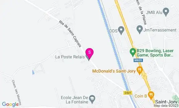 Localisation Carrefour Market