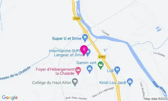 Localisation Super U