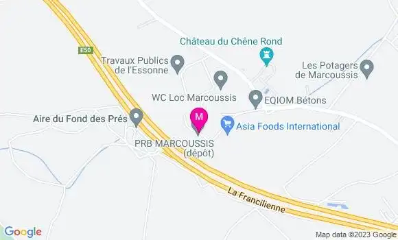 Localisation Station Bp Fond Prés