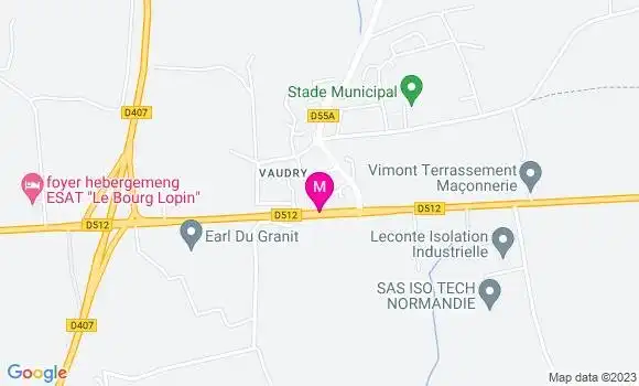 Localisation Station Leclerc