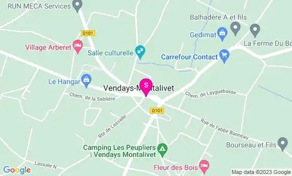 Localisation Station du Centre