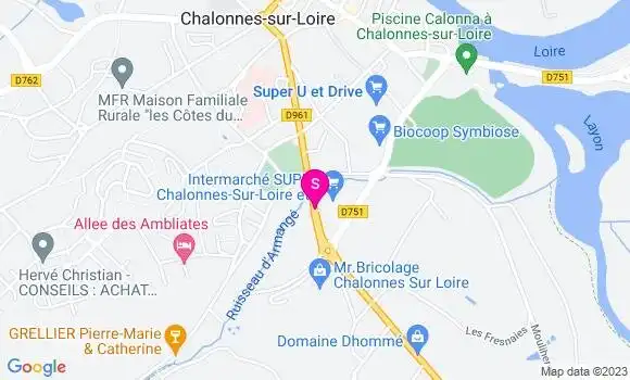 Localisation Intermarché Station