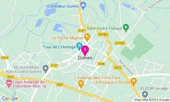 Localisation Station Carrefour Market