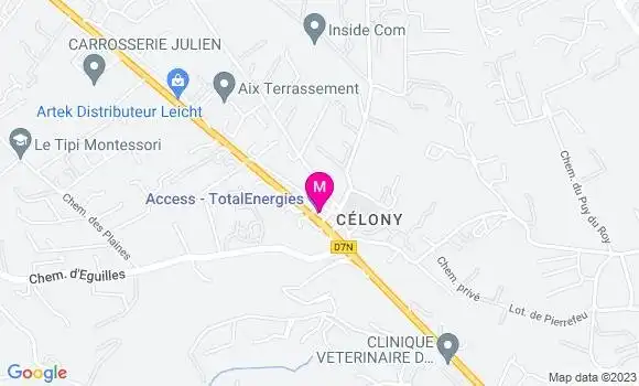 Localisation Relais Platrieres