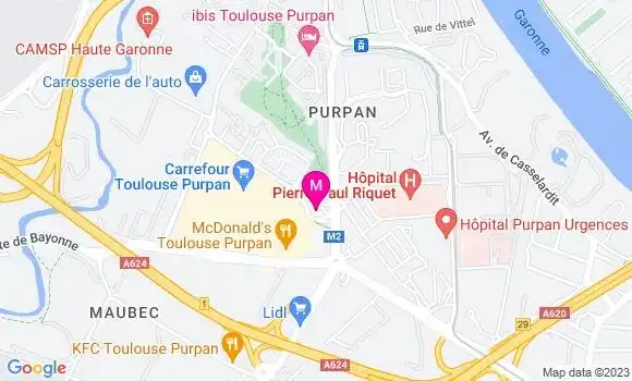 Localisation Carrefour