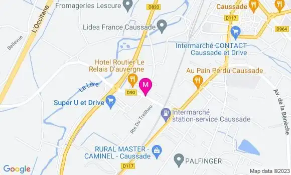 Localisation Super U
