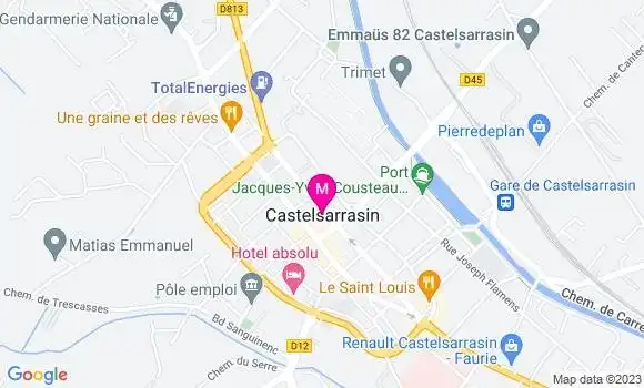 Localisation Intermarché Station