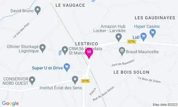 Localisation Casino Supermarché
