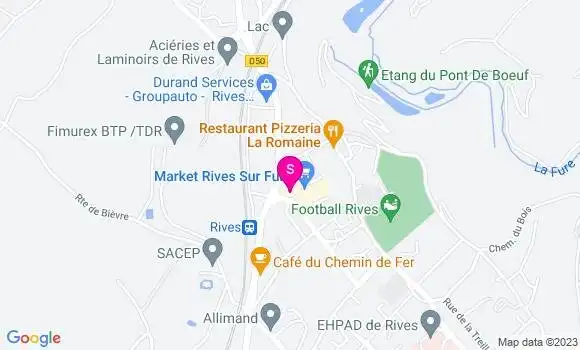 Localisation Station Carrefour