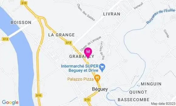 Localisation Leclerc Express