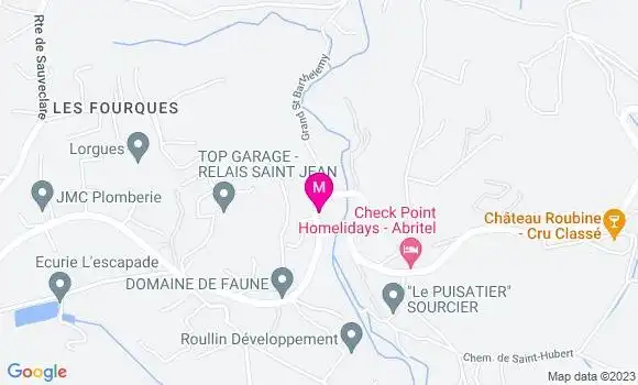 Localisation Relais Saint Jean