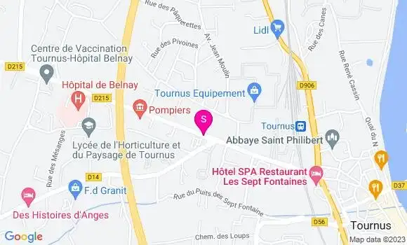 Localisation Carrefour Market