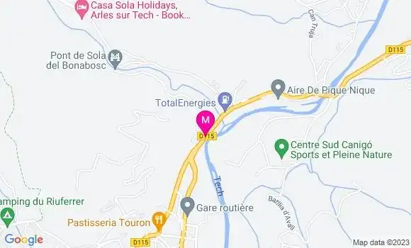 Localisation TotalEnergies
