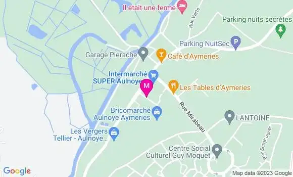 Localisation Auchan