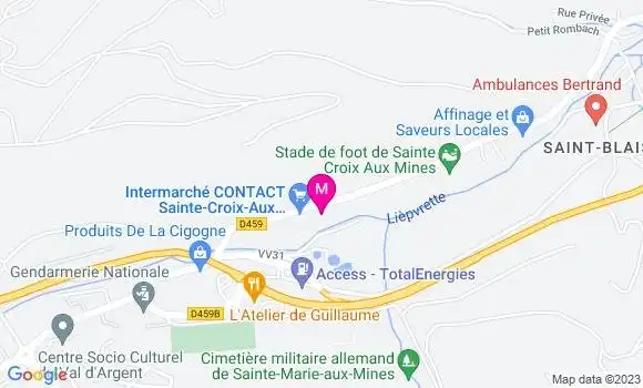 Localisation Intermarché