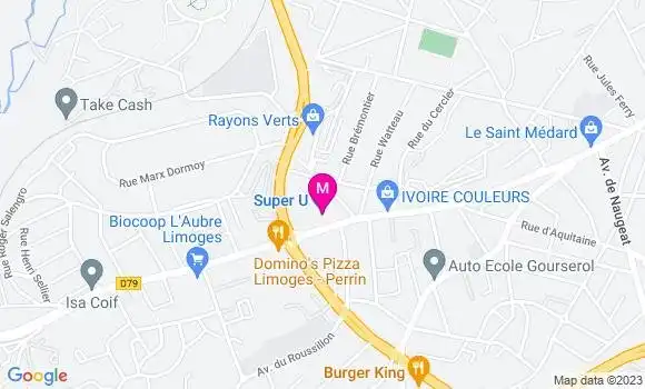 Localisation Super U