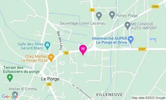 Localisation Station U