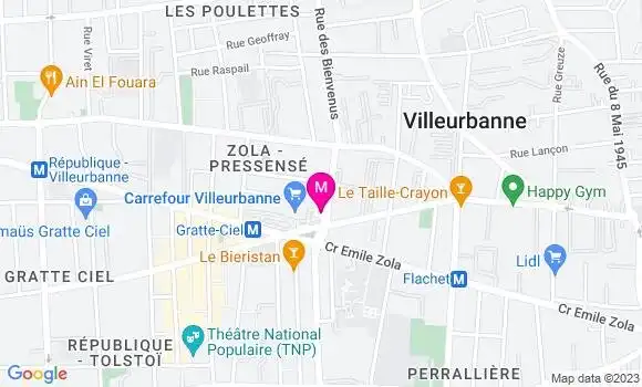 Localisation Station Carrefour