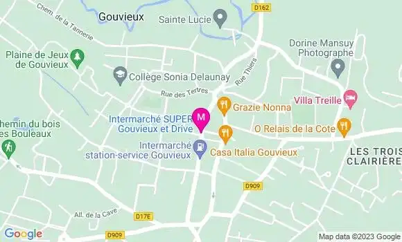Localisation Intermarché Station