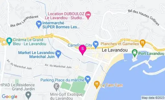 Localisation Garage Saint Christophe