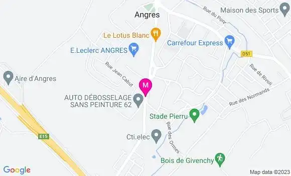 Localisation Station Leclerc
