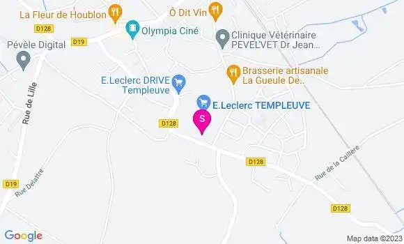 Localisation Station Leclerc