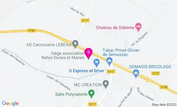 Localisation Super U