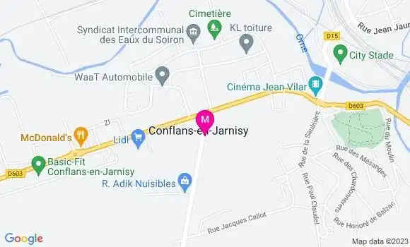 Localisation Station Leclerc
