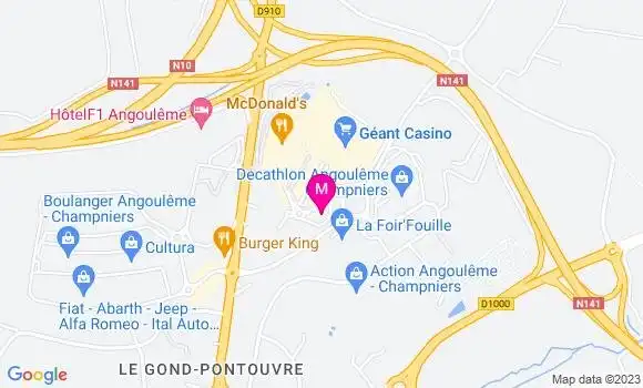 Localisation Station Géant Casino