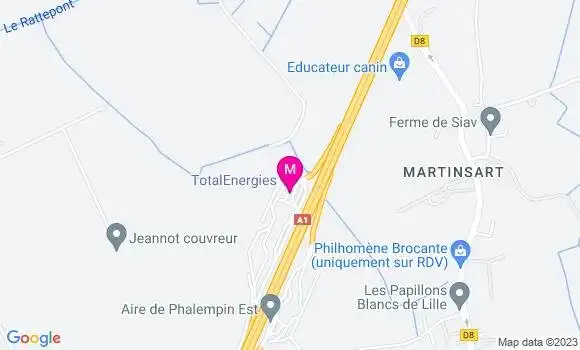 Localisation TotalEnergies
