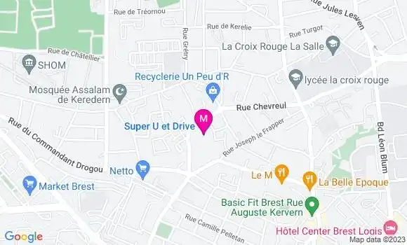 Localisation Super U