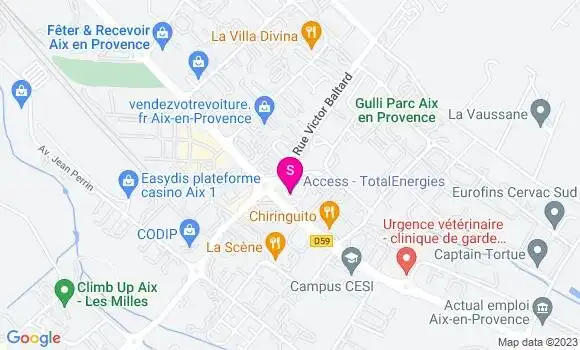 Localisation Access TotalEnergies