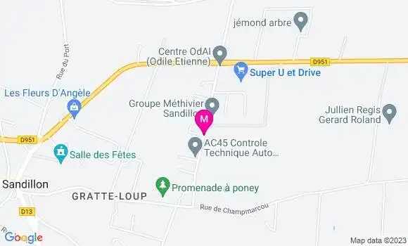 Localisation Super U