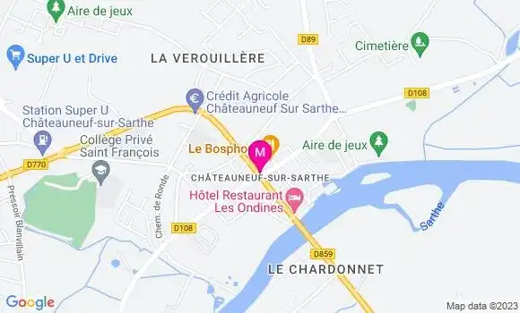 Localisation Super U