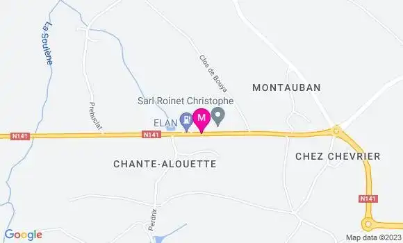 Localisation Elan