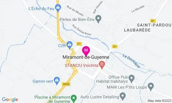 Localisation Martin Distribution