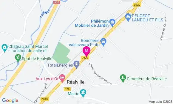 Localisation Station Gaston