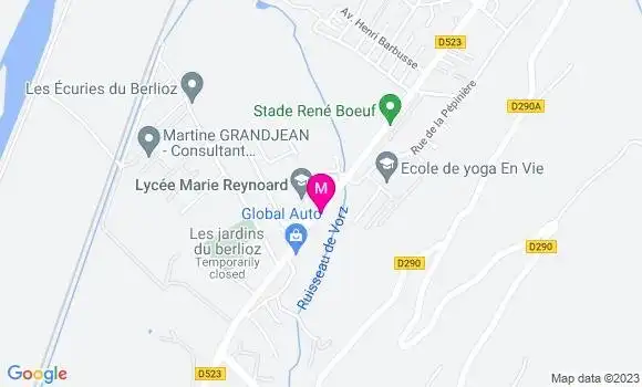 Localisation Station Carrefour