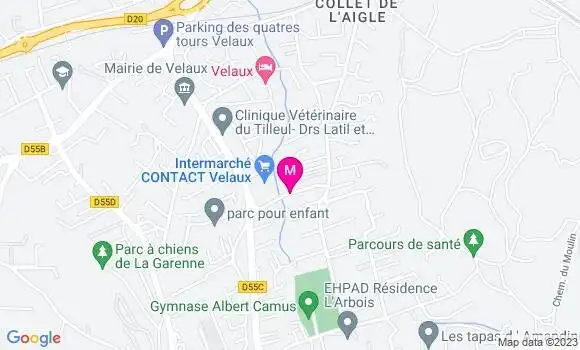 Localisation Intermarché Station