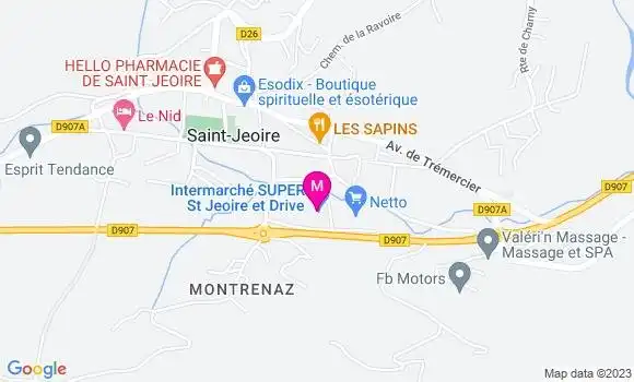 Localisation Intermarché Station