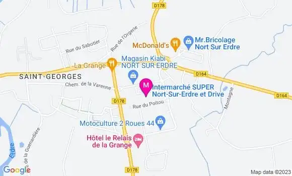 Localisation Intermarché Station