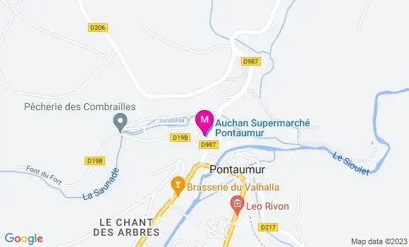 Localisation Auchan Station
