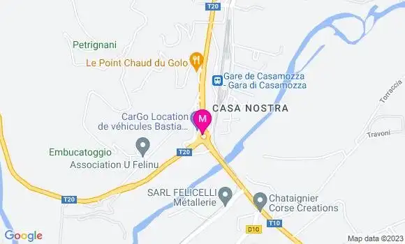 Localisation Relais de la Roue de Secours
