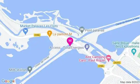 Localisation Carrefour Market