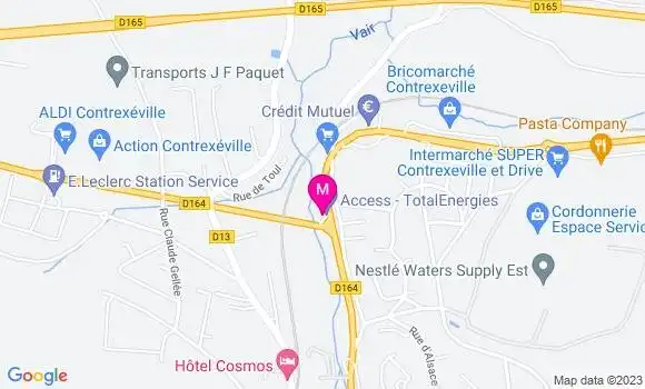 Localisation Access TotalEnergies