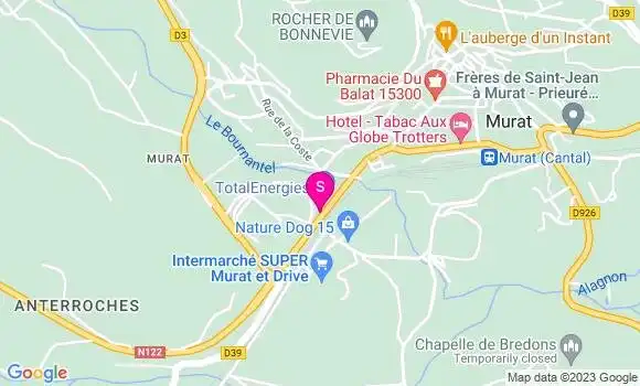 Localisation TotalEnergies