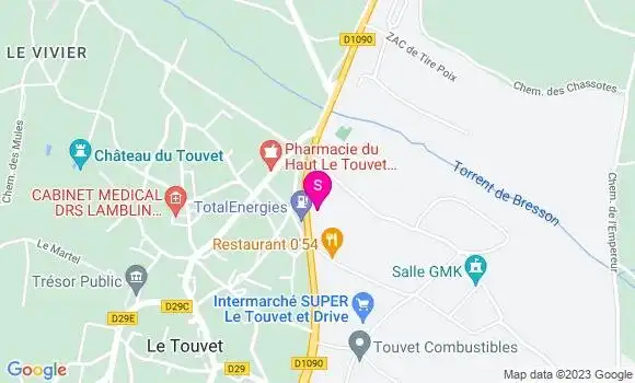Localisation Garage Poulat