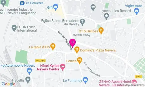 Localisation Avia les Ducs