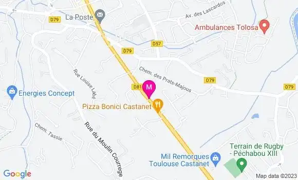 Localisation Intermarché Station