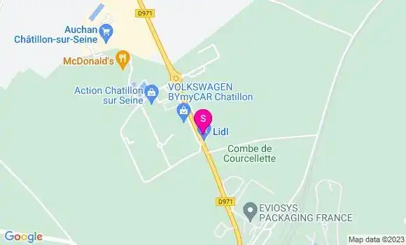 Localisation Station Avia